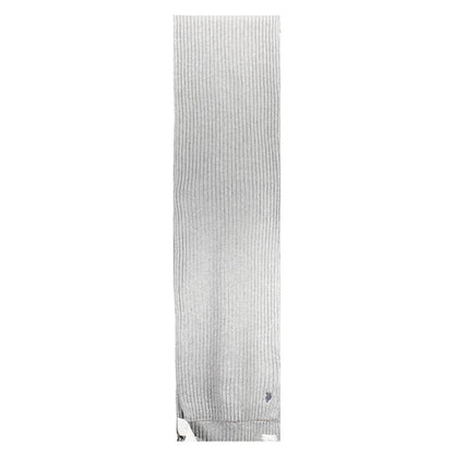 US POLO ASSN. Gray Wool Scarf