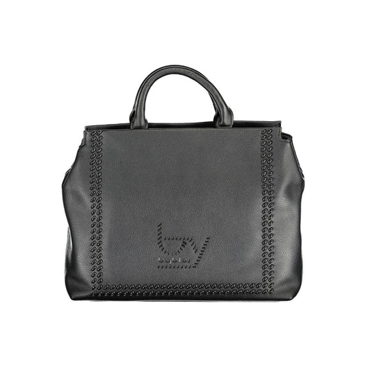 BYBLOS Black Polyethylene Handbag by BYBLOS