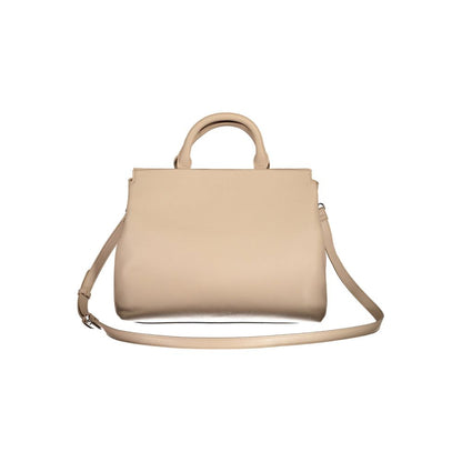 BYBLOS Beige Polyethylene Handbag by BYBLOS