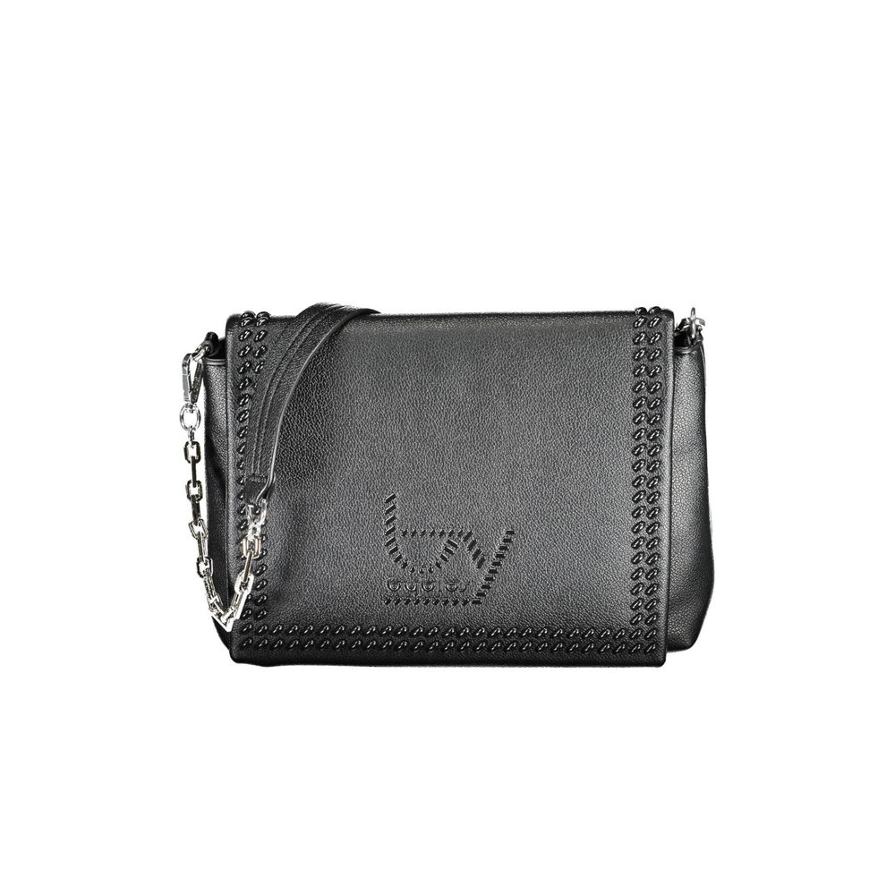 BYBLOS Black Polyethylene Handbag by BYBLOS