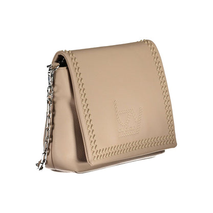 BYBLOS Beige Polyethylene Handbag by BYBLOS