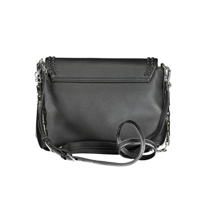 BYBLOS Black Polyethylene Handbag by BYBLOS