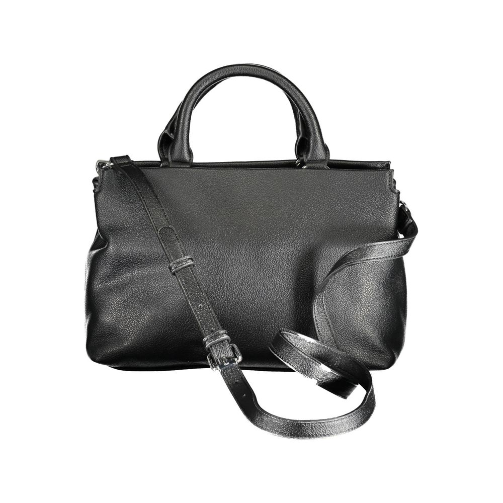 BYBLOS Black Polyethylene Handbag by BYBLOS