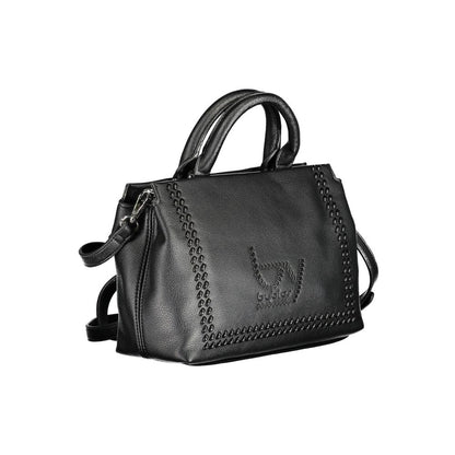 BYBLOS Black Polyethylene Handbag by BYBLOS