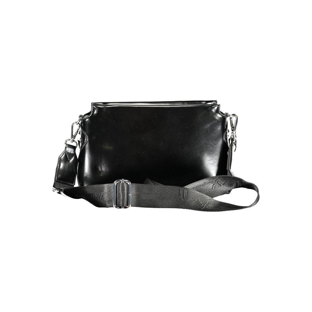 BYBLOS Black Polyethylene Handbag by BYBLOS