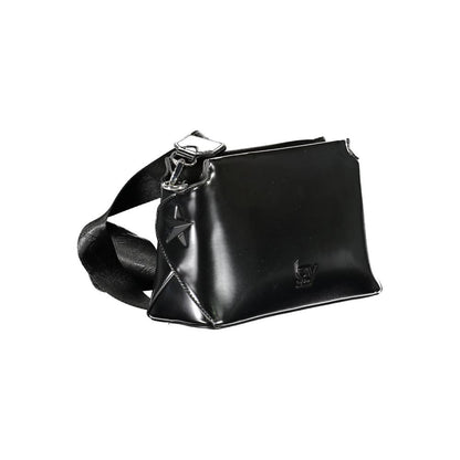 BYBLOS Black Polyethylene Handbag by BYBLOS