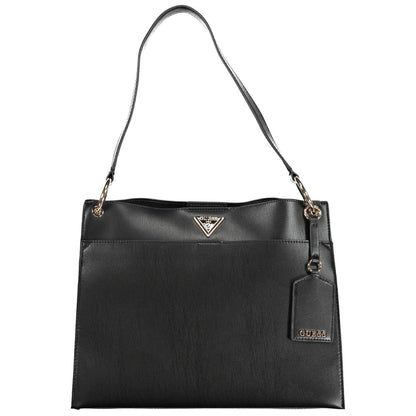 Guess Jeans Black Polyethylene Handbag by Guess Jeans