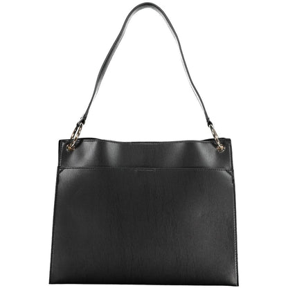 Guess Jeans Black Polyethylene Handbag by Guess Jeans