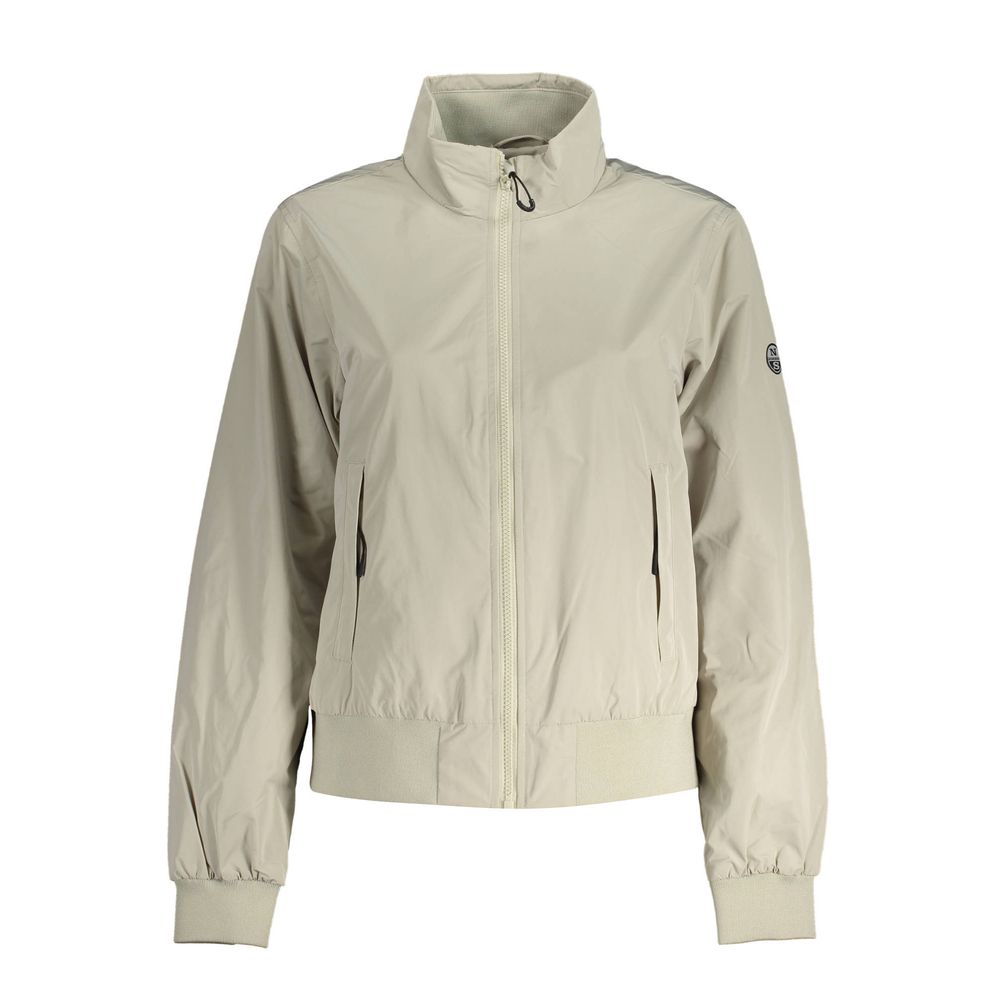 North Sails Gray Polyester Jackets &amp; Coat