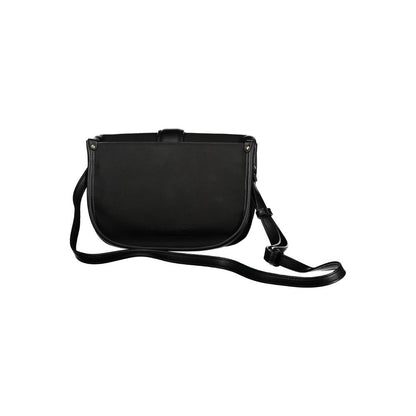 La Martina Black Polyethylene Handbag by La Martina