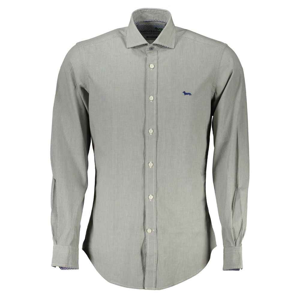 Harmont & Blaine Green Cotton Shirt