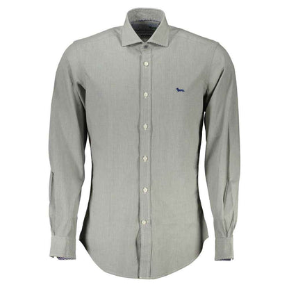 Harmont & Blaine Green Cotton Shirt