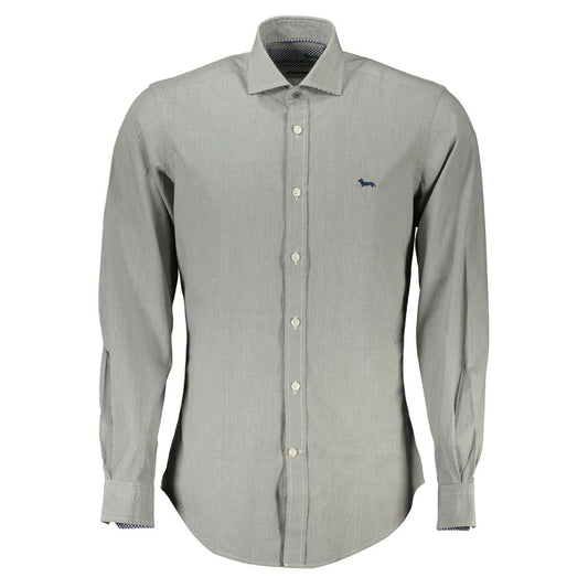 Harmont &amp; Blaine Green Cotton Shirt