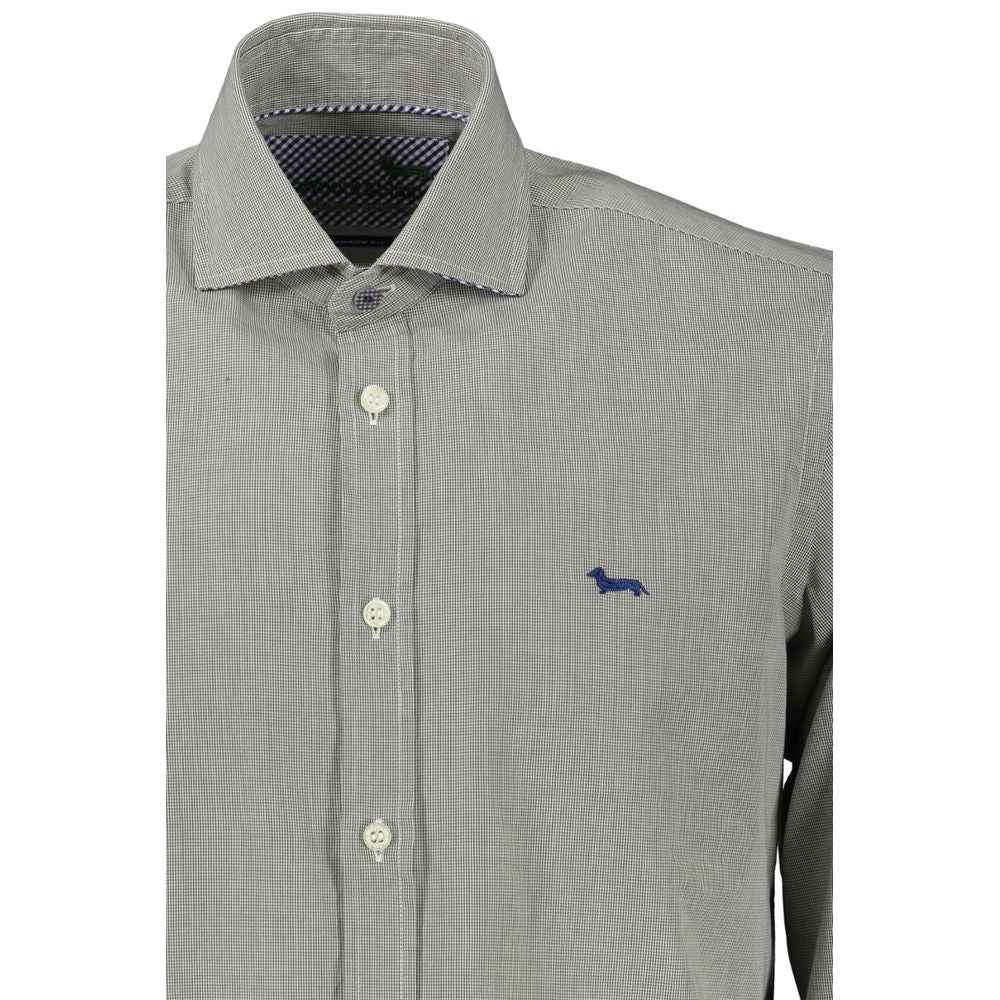Harmont & Blaine Green Cotton Shirt