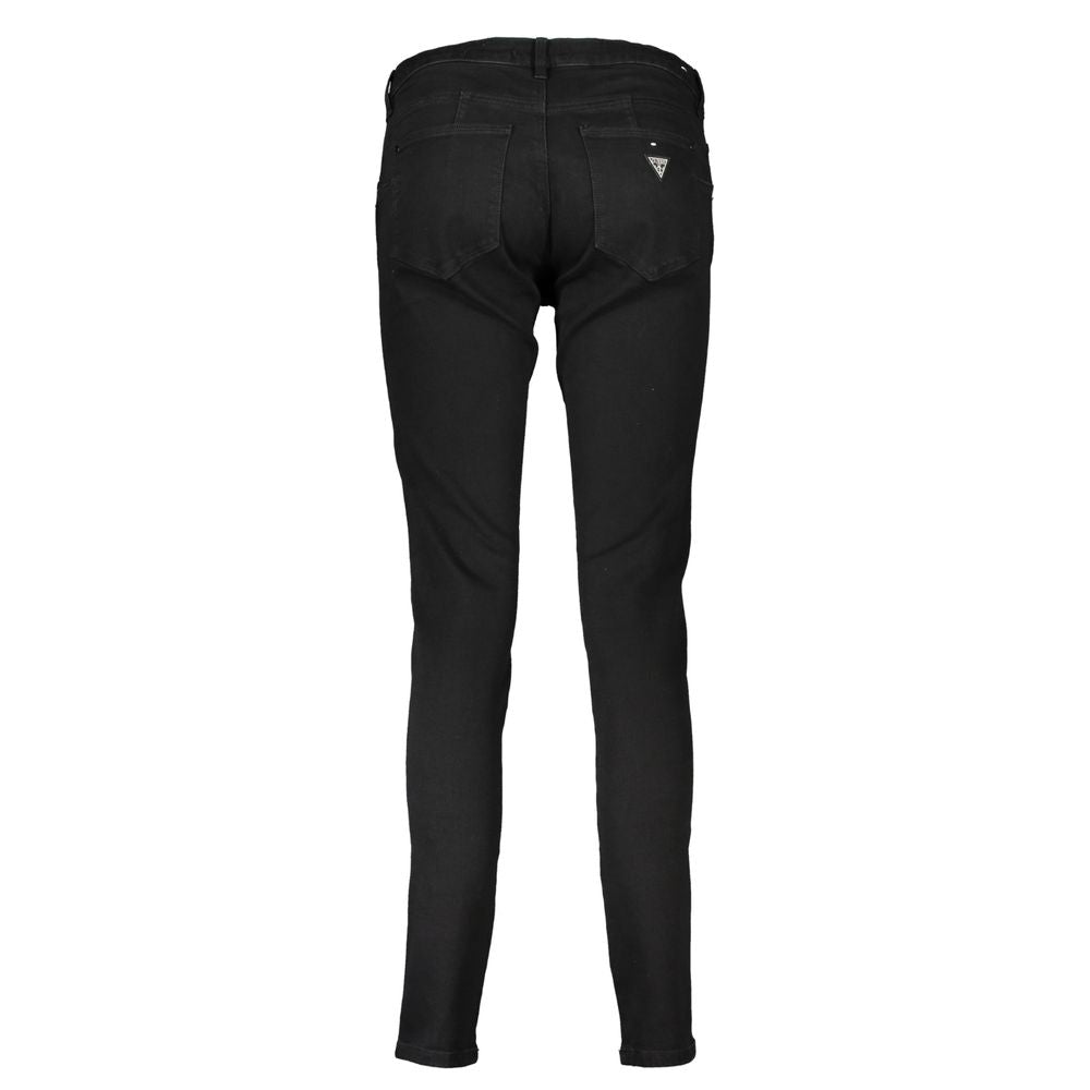 Guess Jeans Black Cotton Jeans & Pant by Guess Jeans