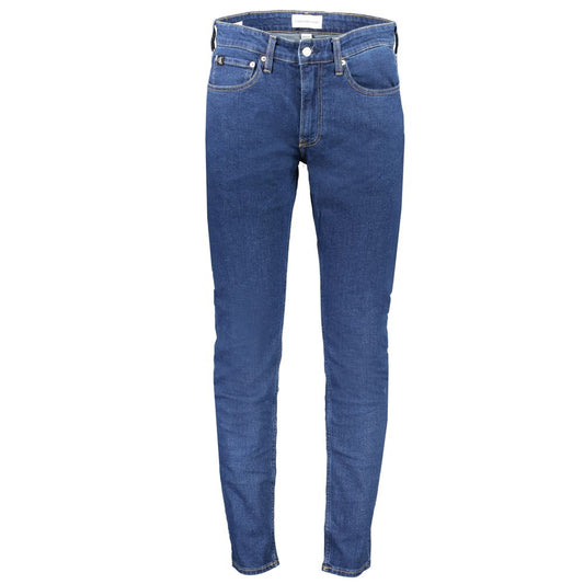 Calvin Klein Blue Cotton Jeans &amp; Pant