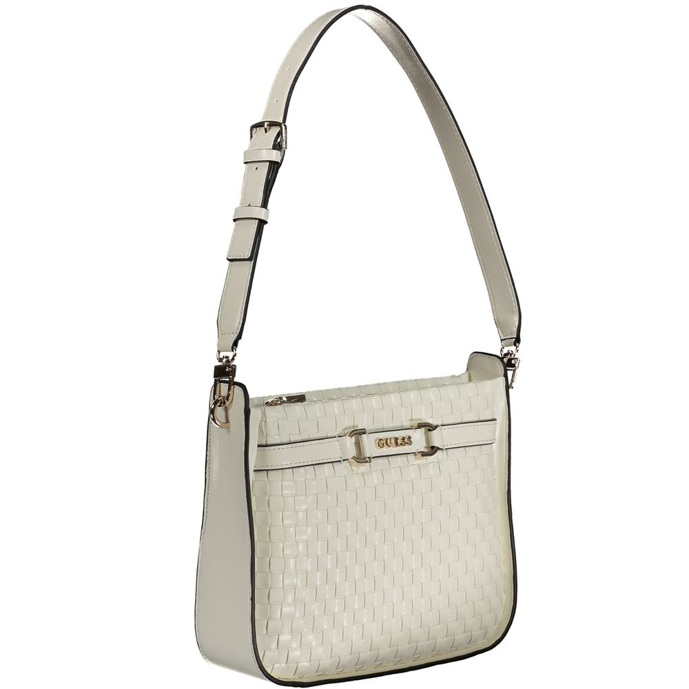 Guess Jeans White Polyethylene Handbag by Guess Jeans