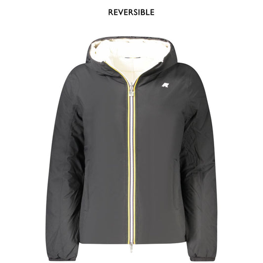 K-WAY Black Polyamide Jackets &amp; Coat