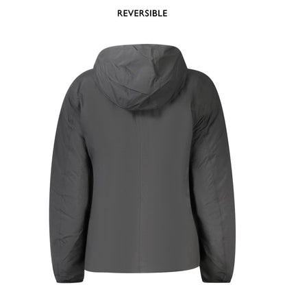 K-WAY Black Polyamide Jackets &amp; Coat