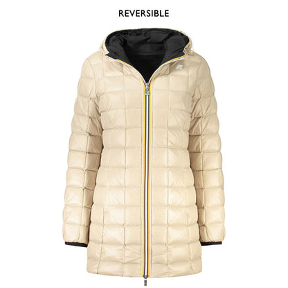 K-WAY Black Polyester Jackets &amp; Coat