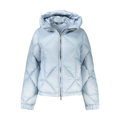 K-WAY Blue Polyester Jackets &amp; Coat