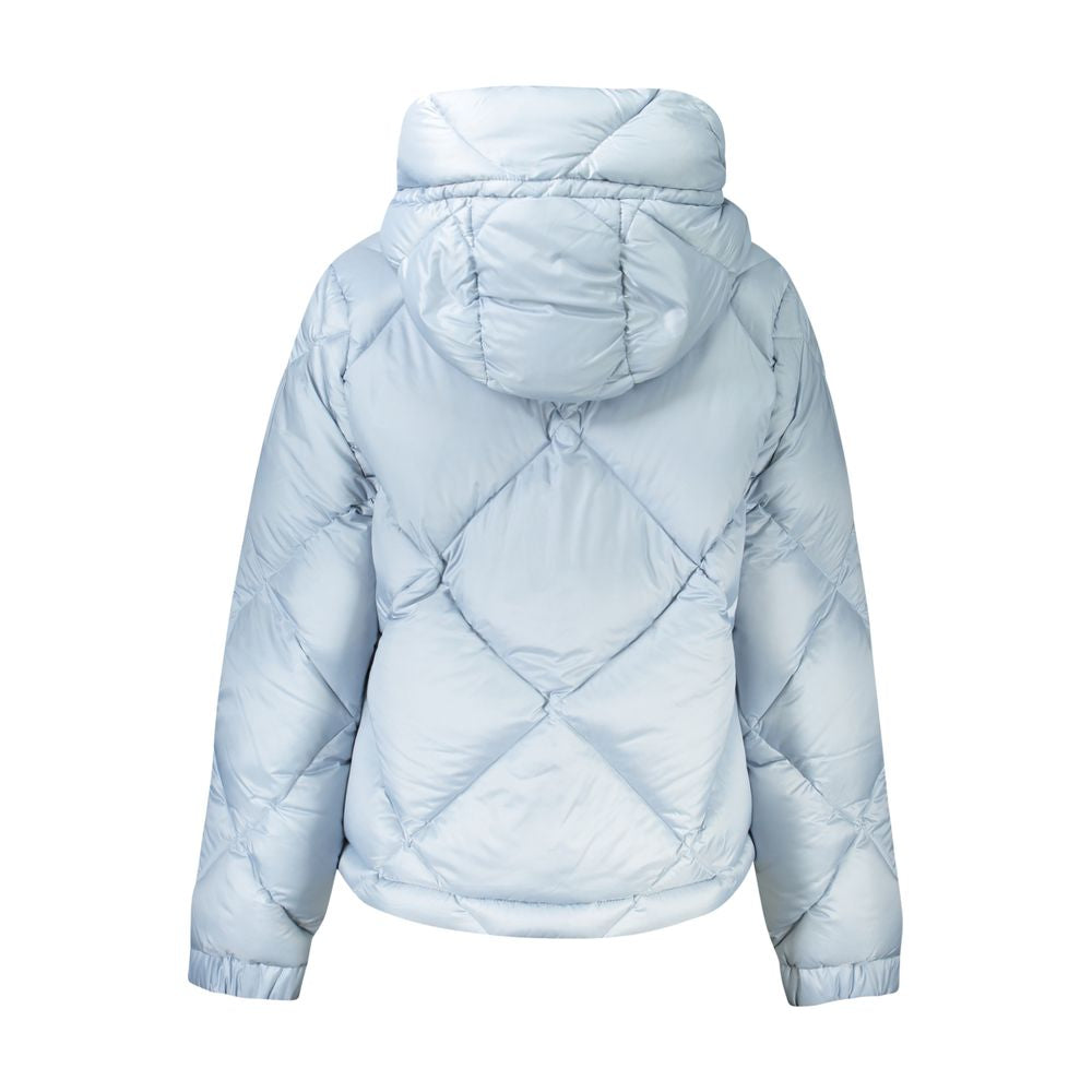 K-WAY Blue Polyester Jackets &amp; Coat