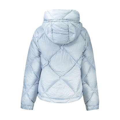 K-WAY Blue Polyester Jackets &amp; Coat