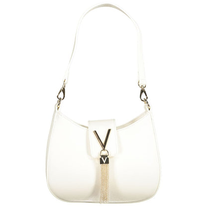 Mario Valentino White Polyethylene Handbag