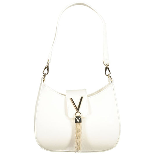 Mario Valentino White Polyethylene Handbag