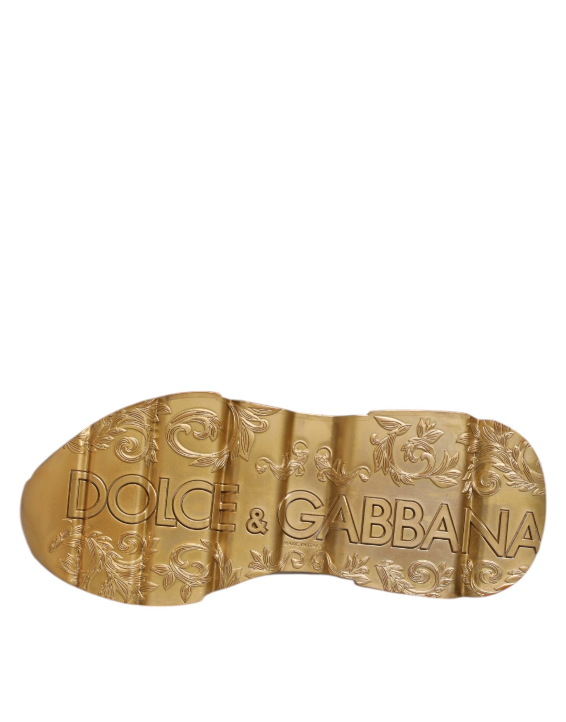 Dolce & Gabbana White Logo Daymaster Low Top Sneakers Shoes - from Dolce & Gabbana