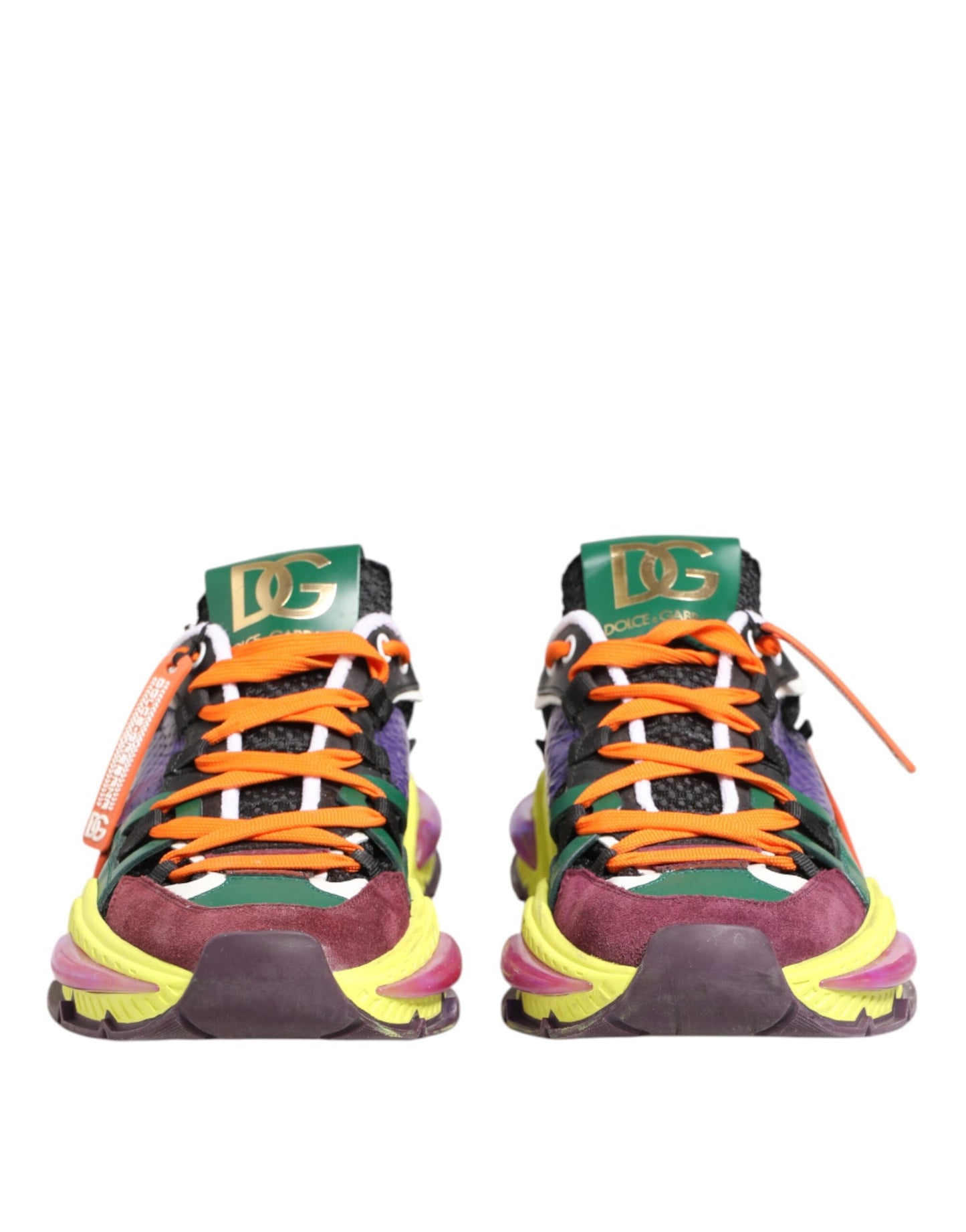Dolce &amp; Gabbana Multicolor Airmaster Men Sneaker Shoes