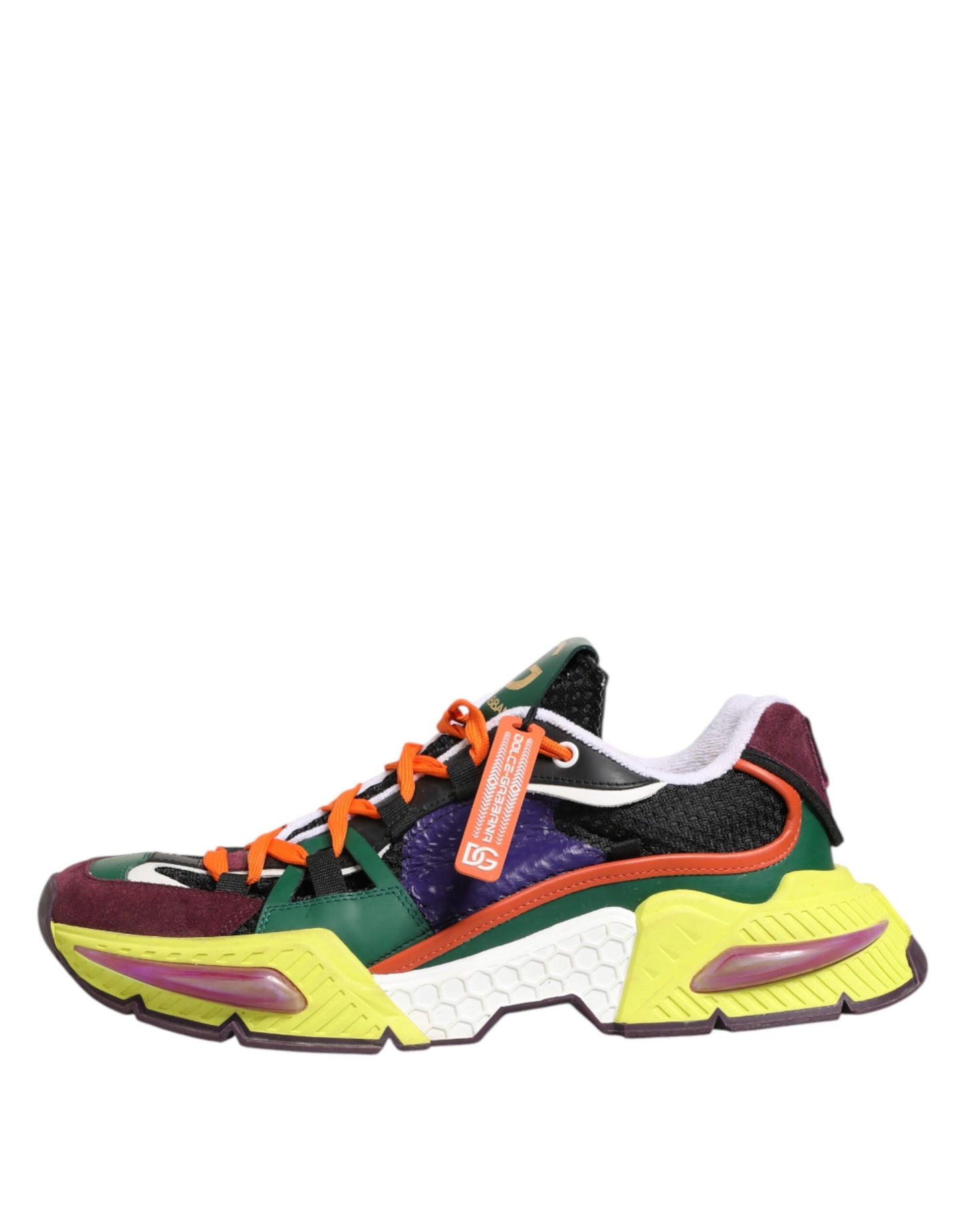 Dolce &amp; Gabbana Multicolor Airmaster Men Sneaker Shoes