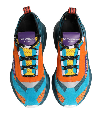Dolce &amp; Gabbana Multicolor Daymaster Low Top Sneakers Shoes