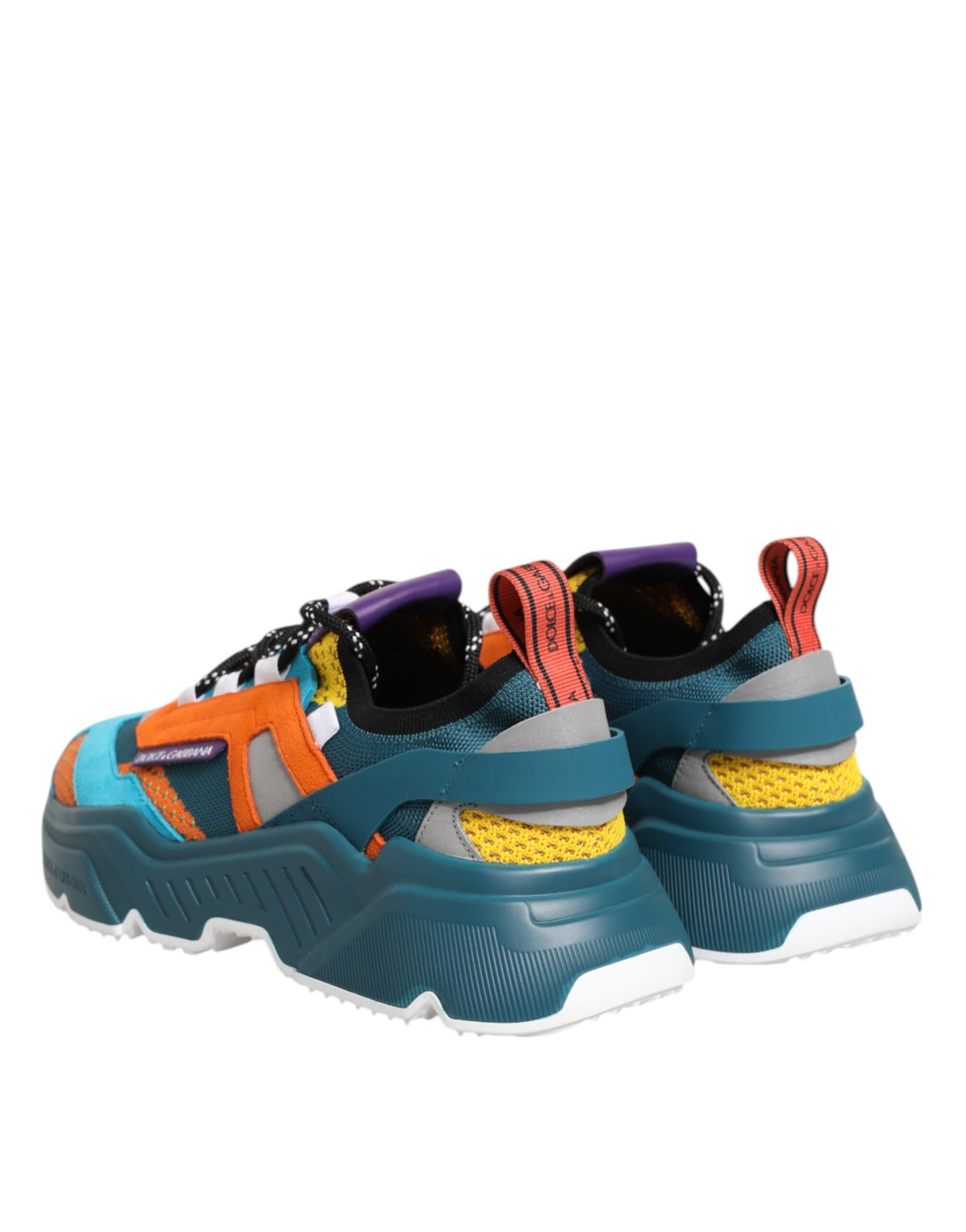 Dolce &amp; Gabbana Multicolor Daymaster Low Top Sneakers Shoes