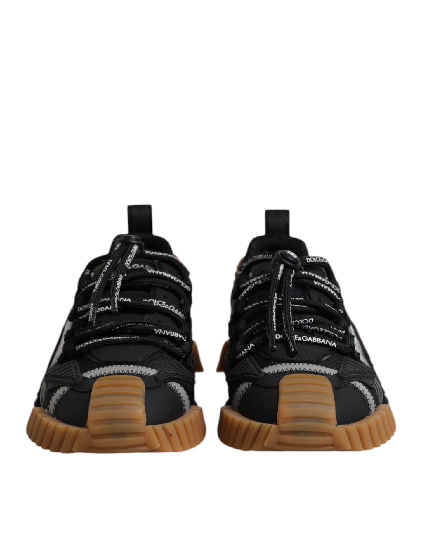 Dolce &amp; Gabbana Black NS1 Lace Up Low Top Men Sneakers Shoes