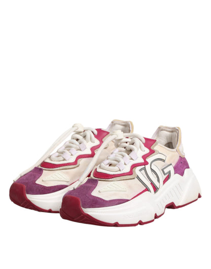 Dolce &amp; Gabbana Multicolor Daymaster Low Top Sneakers Shoes