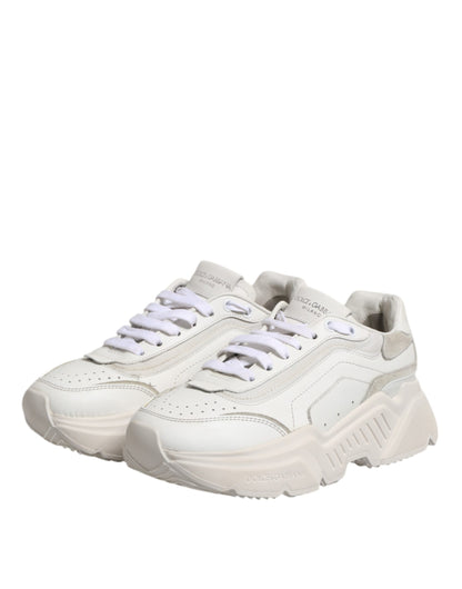 Dolce &amp; Gabbana White Daymaster Low Top Sneakers Shoes