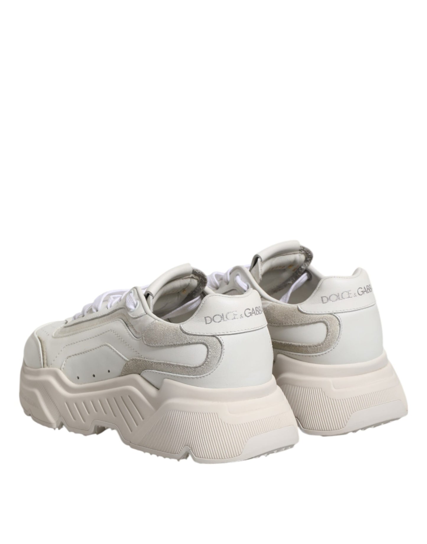 Dolce &amp; Gabbana White Daymaster Low Top Sneakers Shoes