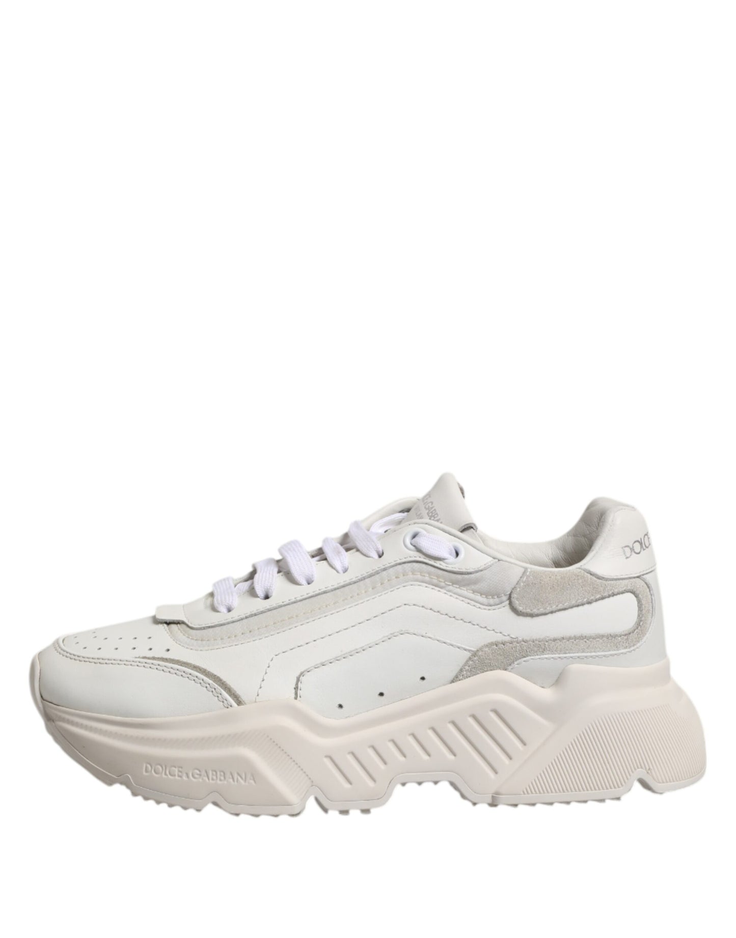 Dolce &amp; Gabbana White Daymaster Low Top Sneakers Shoes