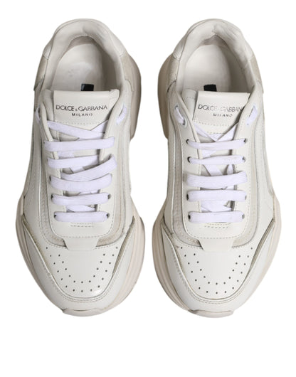 Dolce &amp; Gabbana White Daymaster Low Top Sneakers Shoes