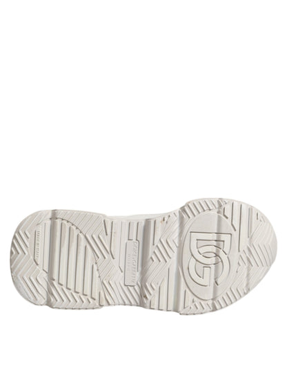 Dolce &amp; Gabbana White Daymaster Low Top Sneakers Shoes