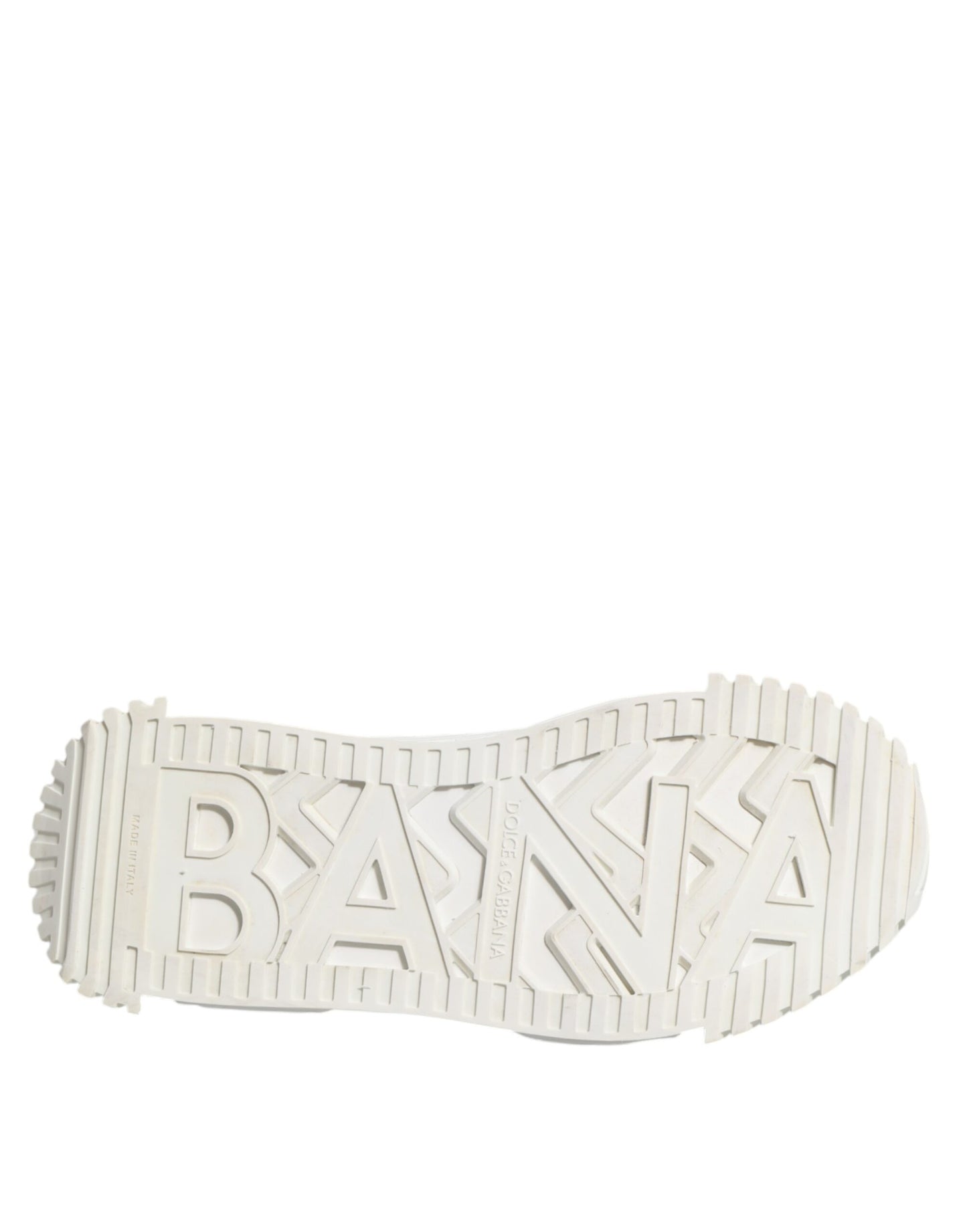 Dolce &amp; Gabbana White NS1 Lace Up Low Top Sneakers Shoes