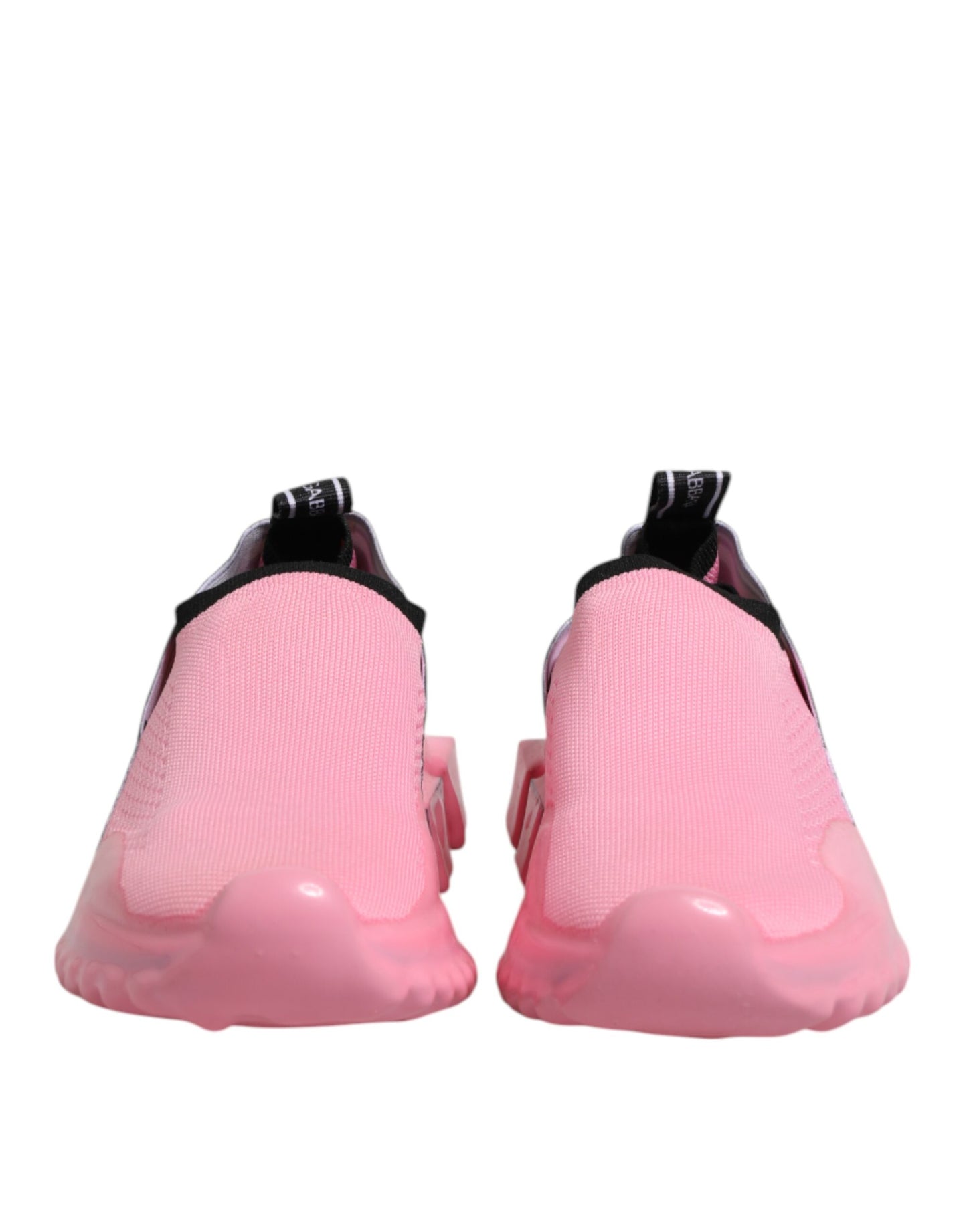 Dolce &amp; Gabbana Pink Sorrento Low Top Women Sneakers Shoes