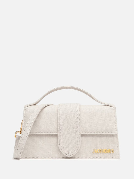 Jacquemus Le Grand Bambino Light Gray Bag