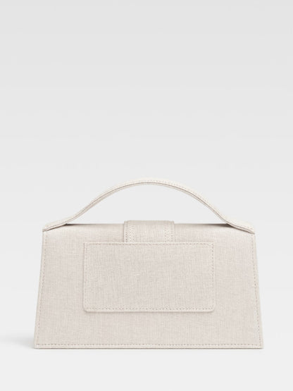 Jacquemus Le Grand Bambino Light Gray Bag