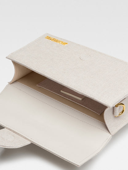 Jacquemus Le Grand Bambino Light Gray Bag