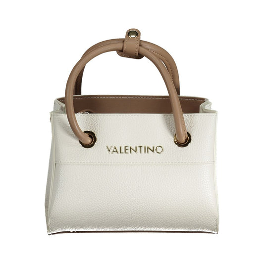 Mario Valentino White Polyethylene Handbag
