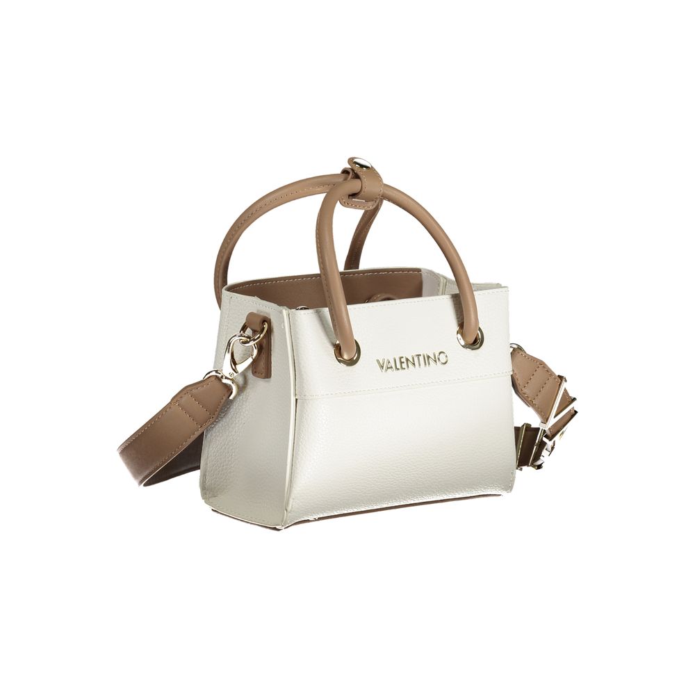 Mario Valentino White Polyethylene Handbag