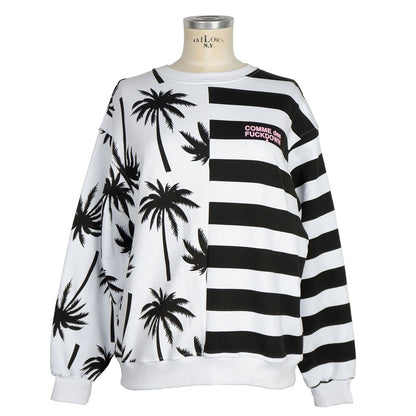 Comme Des Fuckdown Black Cotton Sweater by Comme Des Fuckdown