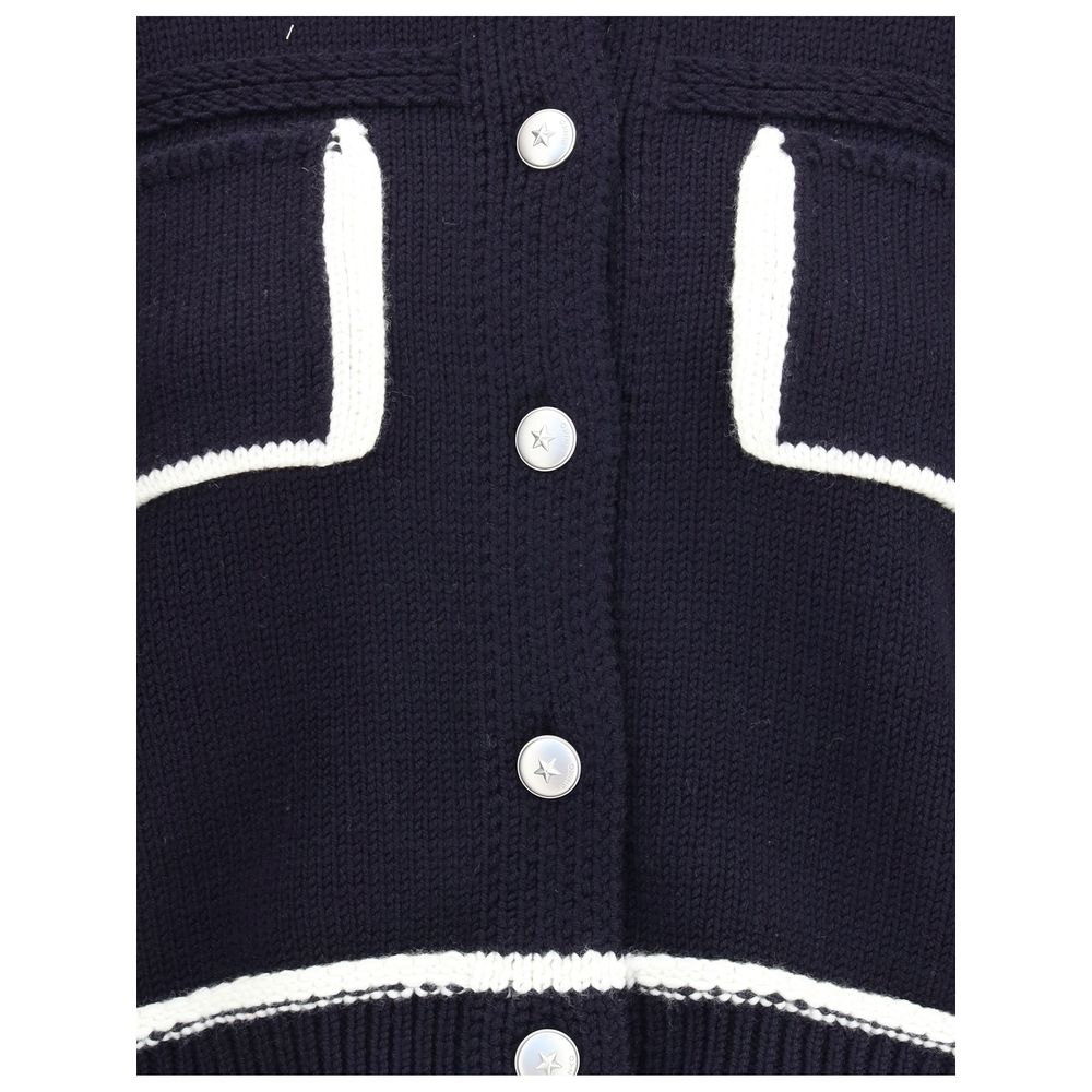 PINKO Cardigan with contrasting profiles by PINKO